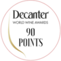 Medaille Decanter World wine awards 90pts