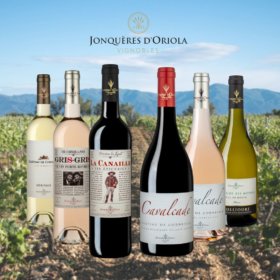Jonqueres d'Oriola Vignobles, Vins du Roussillon, AOP Côtes du Roussillon, Vin rouge, rosé Blanc