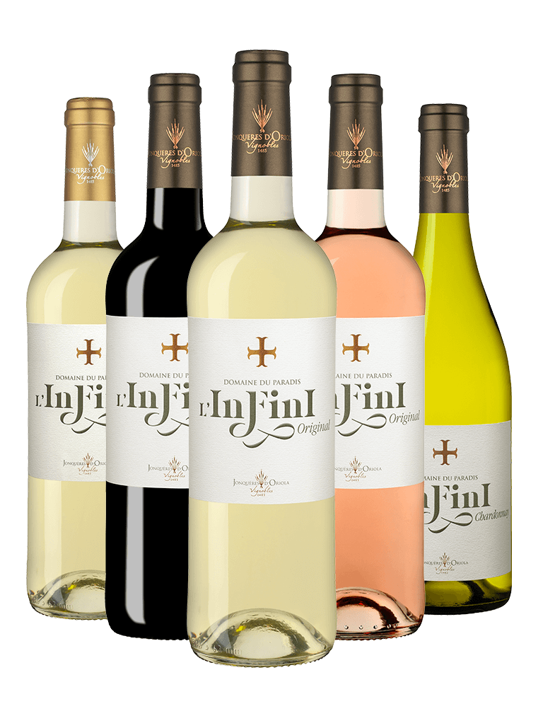 Jonquères d'Oriola Vignobles, Domaine du Paradis L'Infini, Roussillon, IGP Côtes Catalanes, white wine
